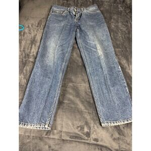 Levis 550 Relaxed Fit Tapered Leg Jeans Mens 33x30 Medium Wash Blue Vintage 90s